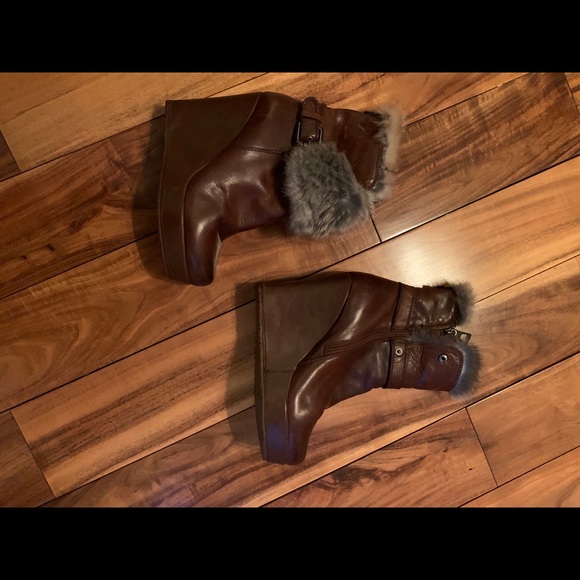 Rudsak fur winter booties - Picture 2 of 3